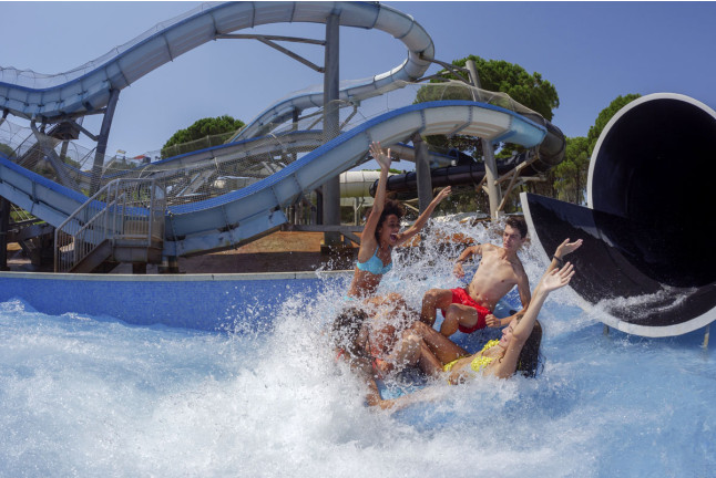 Entrada a Water World (Lloret de Mar, Girona)
