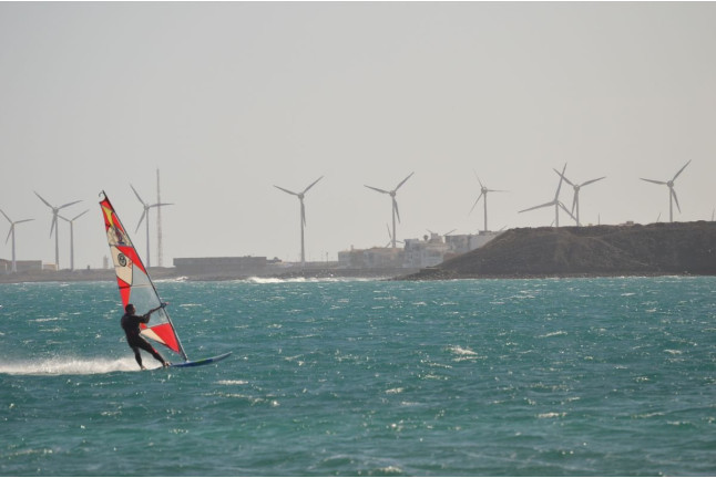 Clase de Windsurf (Tarajalillo, Gran Canaria)