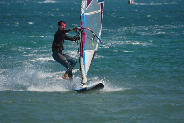 Clase de Windsurf (Tarajalillo, Gran Canaria)