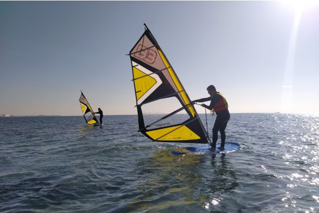 Bautismo de Windsurf (Santa Pola, Alicante)