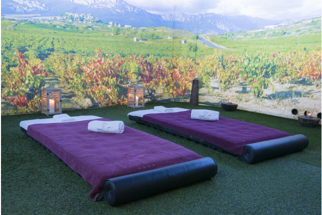 Circuito Spa y Masaje Relajante para dos en Wine Oil Spa del Silken Villa de Laguardia 4* (Álava)
