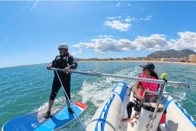 Wingfoil: Sesión de Arrastre Foil para Principiantes con Vídeo (Denia, Alicante)