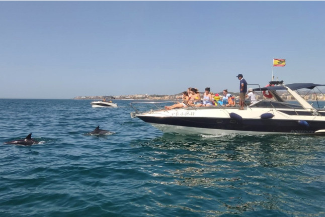 Paseo en Yate Privado al Atardecer o con Avistamiento de Delfines para dos (Fuengirola, Málaga)