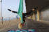 Aire-Clase: Clase Individual de Aero-Yoga en la Playa (Barcelona)