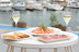 Menú Mediterráneo para dos en B-ONE Palau del Mar (Barcelona)