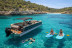 Salida en Barco con Paddle Surf, Snorkel y Paradas de Baño (Palmanova, Mallorca)