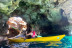 Excursión en Kayak a Cuevas & Snorkel con Fotos (Binibeca, Menorca)