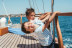 Salida Privada en Velero con Brunch o Comida en Bahía de João d'Arens (Portimão, Algarve)