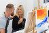 Sesión Art & Wine: Taller de Pintura y Vino con Opción a Aperitivo (Barcelona)