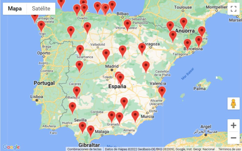 localización