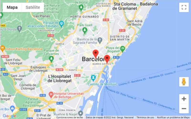 localización