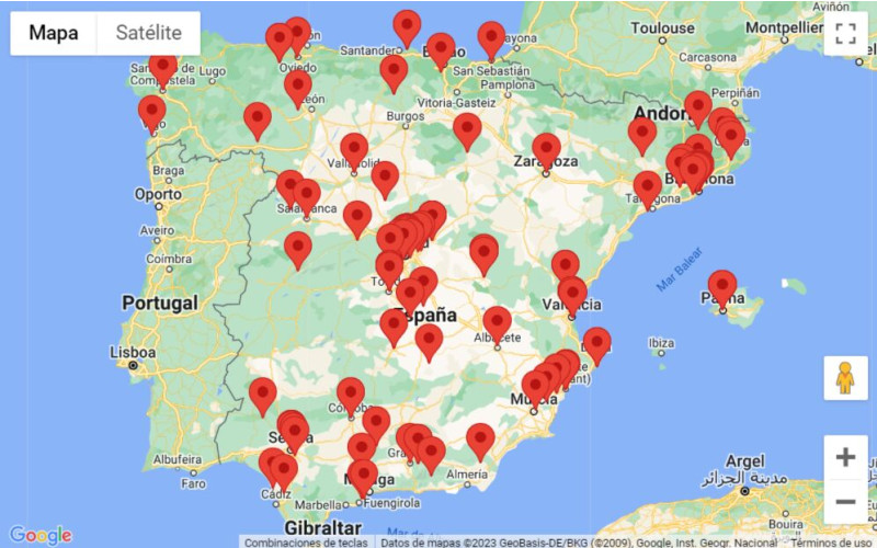 localización