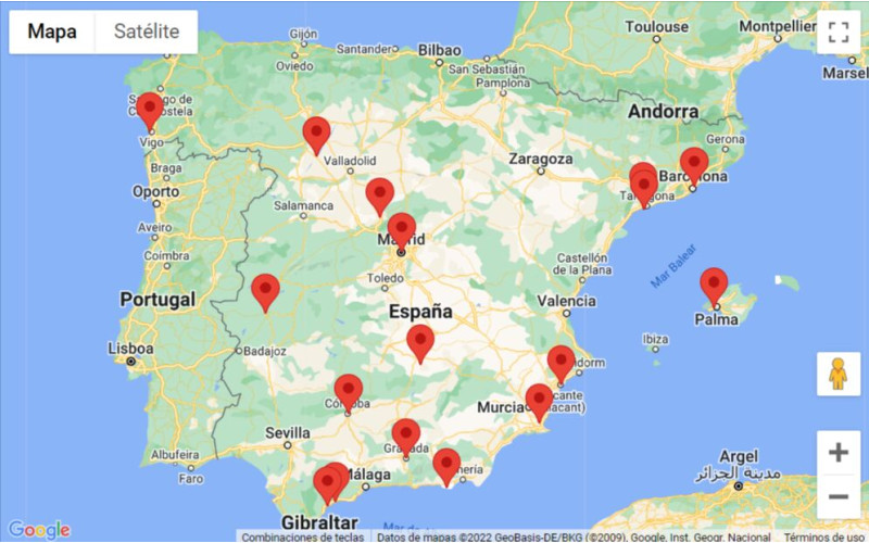 localización