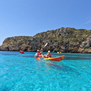 Ruta de las Cuevas en Kayak con Fotos (Cala en Porter, Menorca)