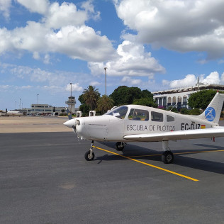Bautismo de Vuelo en el Aeródromo Los Martínez del Puerto (Murcia)