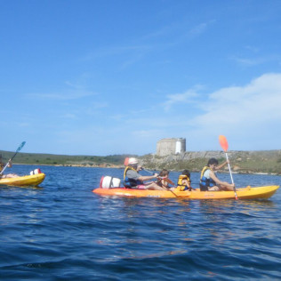 Alquiler de Kayak para dos (Fornells, Menorca)