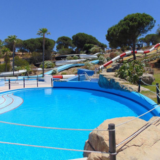 Entrada a Aquopolis Cartaya (Huelva)