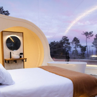 Noche bajo las Estrellas: Escapada en Bubble Suite en Balú Hotel  (Monesterio, Badajoz)