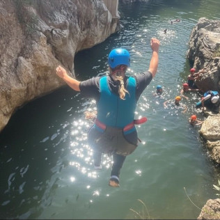 Descenso en Barranco en Guadalmina para dos (Estepona, Málaga)