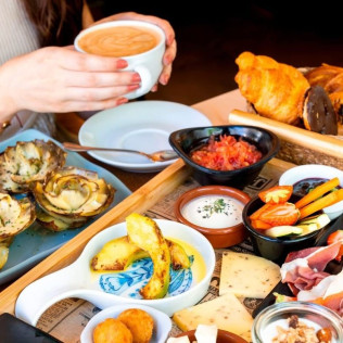 Ópera Brunch o Late Brunch para dos en El Café de la Ópera (Madrid)