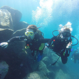 Bautismo de Buceo (Playa de Las Vistas, Tenerife)