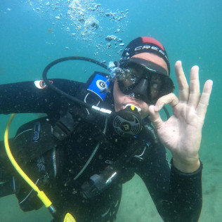 Bautismo de Buceo (Finisterre, A Coruña)