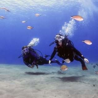 Bautismo de Buceo en Playa Chica del Puerto del Carmen (Lanzarote)