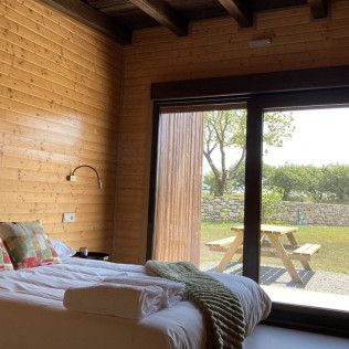 Escapada en Cabaña en A Quinta de Bouzas (Mazarico, A Coruña)