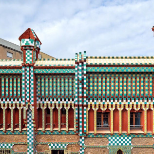 Entrada a la Casa Vicens (Barcelona)
