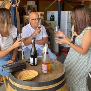 Cata de Cavas y Vinos con Aperitivo y Maridaje de Quesos opcional para dos en Papet del Mas (Font-Rubí, Barcelona)