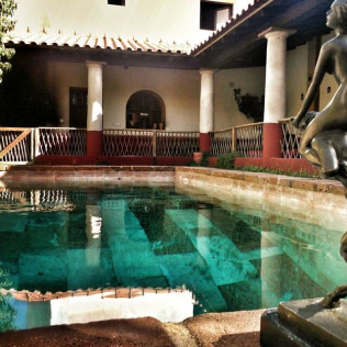 Baños Termales privados y Cena Romántica para dos en Termas Aqua Libera (Aljucén, Badajoz)