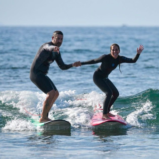 Clase de Surf en Grupo (Tenerife)
