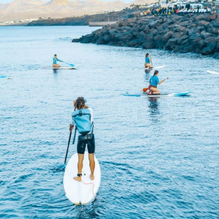 Curso de Paddle Surf con Fotos (Lanzarote)