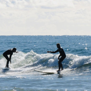 Curso de Surf o Windsurf con Fotos y Vídeos en el Paraje Natural de Punta Entinas (Almerimar, Almería)
