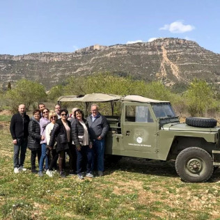 Visita a Viñedos en 4x4, Bodega, Cata de Vinos y Aperitivo en Cellers Baronia del Montsant (Tarragona)