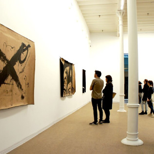 Entrada a la Fundació Antoni Tàpies (Barcelona)