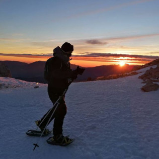 Excursión Nocturna en Raquetas de Nieve (La Molina, Girona)