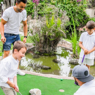 Entrada a Golf Fantasia (Palmanova, Mallorca)