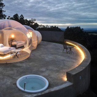 Noche bajo las Estrellas: Escapada en Bubble Premium en Balú Hotel (Monesterio, Badajoz)