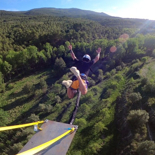 Puenting con Vídeo: Salto de 50 metros (Alicante)