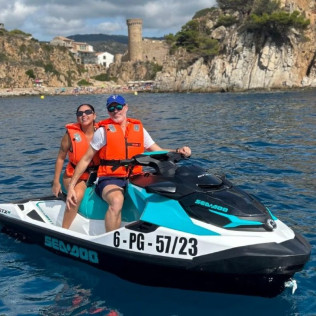 Excursión en Moto de Agua para dos en Cala Canyelles (Lloret de Mar, Girona)