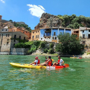 Ruta en Kayak para dos por el Río Ebro (Miravet, Tarragona)