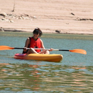 Kayak en el Pantano de San Juan (San Martín de Valdeiglesias, Madrid)