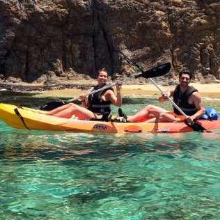 Kayak y Snorkel en la Playa de Papagayo (Lanzarote)