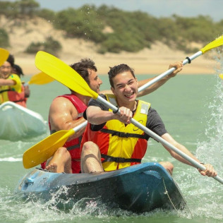 Kayak hasta el Islote de Sancti Petri (Cádiz)