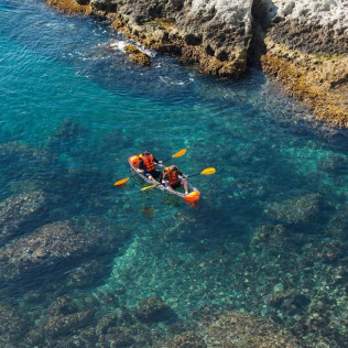 Ruta en Kayak Transparente (San José, Almería)