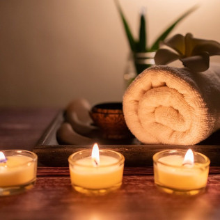 Circuito de Aguas y Masaje de Aromaterapia en Alàbriga Hotel & Home Suites 5* GL (Sant Feliu de Guíxols, Girona)