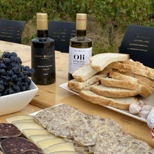 Visita a Masetplana con Cata de Vino y Aceite y Visita a Búnker para dos (Garriguella, Girona)