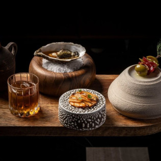 Menú Degustación 24K para dos en Restaurante QUIRAT con Estrella Michelin (Barcelona)