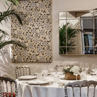 Menú Degustación de 6 Platos con Vino o Champagne en Restaurante Malvar del Hotel Hospes Puerta de Alcalá 5* (Madrid)